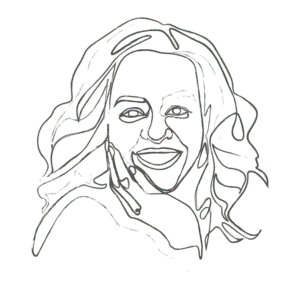 Illustration of Michelle Obama: an example for an Enneagram Type 1 personality