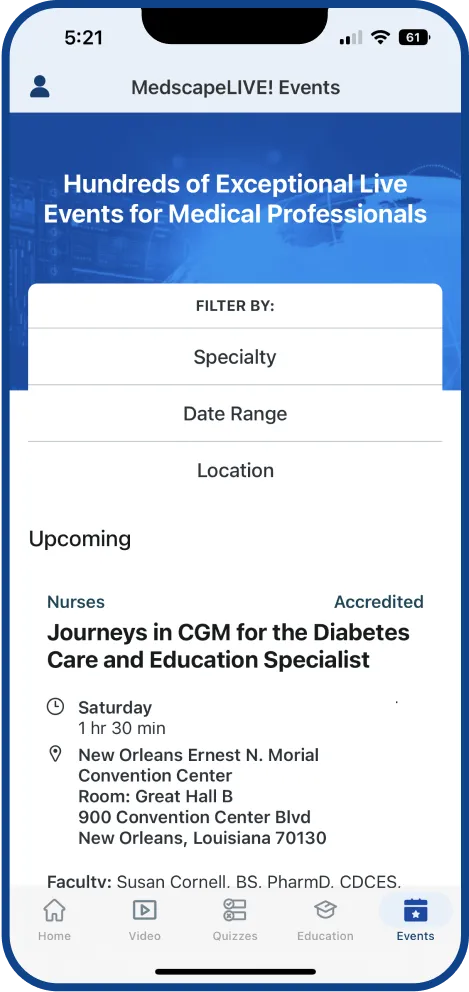 Medscape Live Events