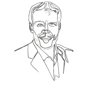 Illustration of Tony Robbins: an example for an Enneagram Type 3 personality