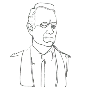 Illustration of Tom Hanks: an example for an Enneagram Type 6 personality