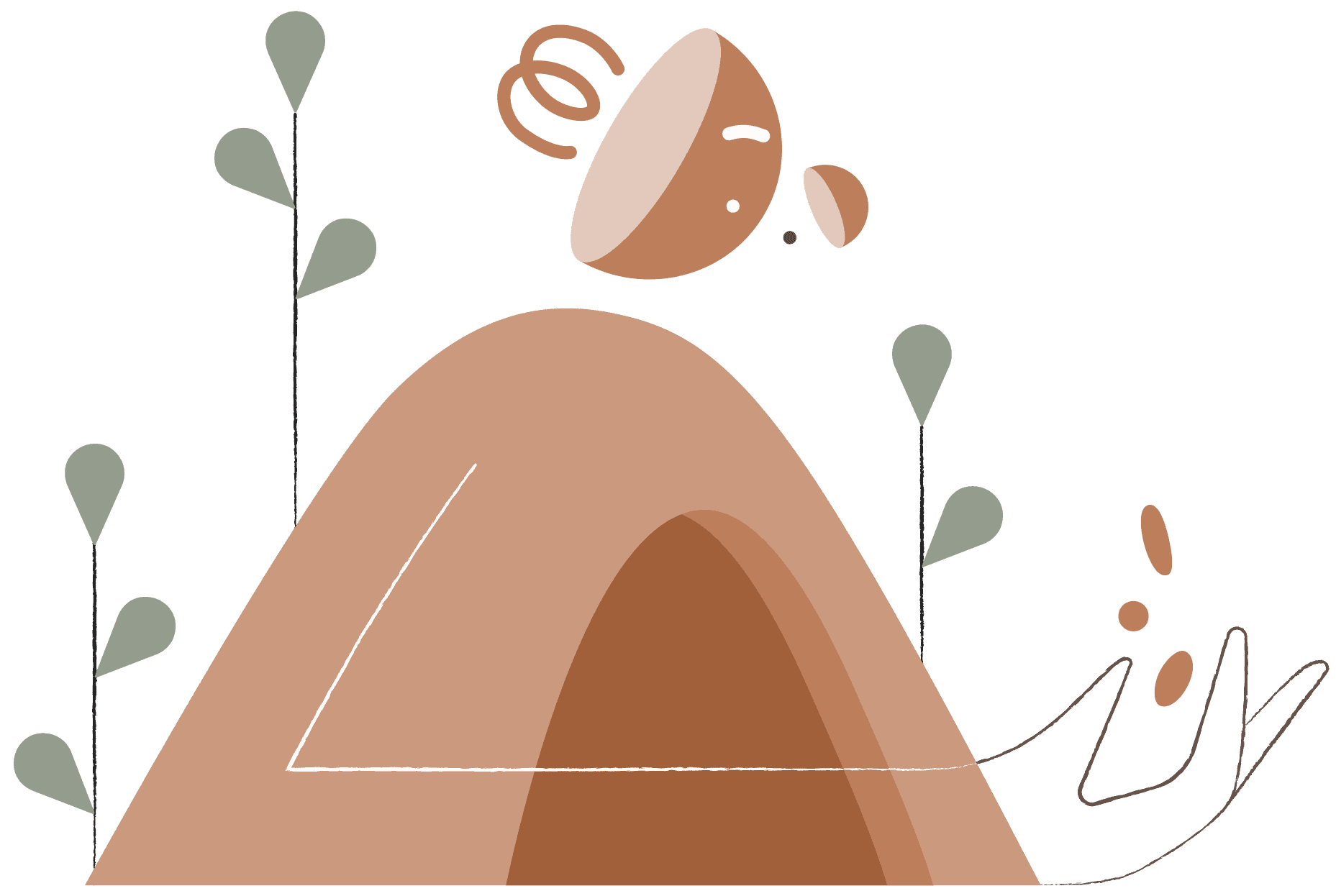 Illustration of Enneagram Type 2